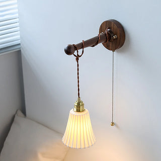 Celako™ Ceralin Wall Light | Ceramic Bedside Lighting