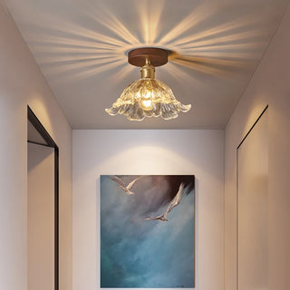 Celako™ Vitrine Ceiling Light | Aluminum Glass Living Room Lighting