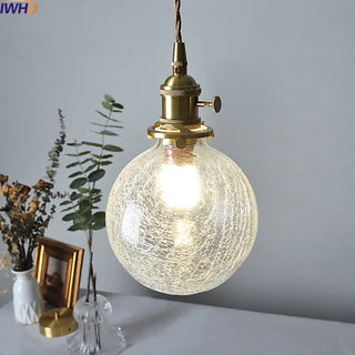 Celako™ Cuvolo Pendant Light | Glass Bedroom Lighting