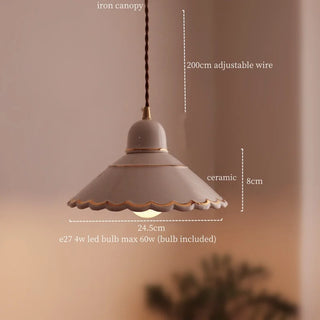 Celako™ Lunacera Pendant Light | Ceramic Bedroom Lighting