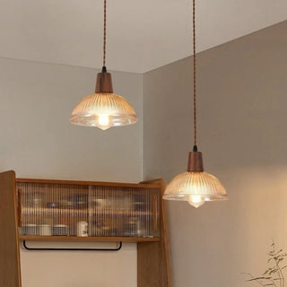 Celako™ Lumamber Pendant Light | Glass Bedroom Lighting