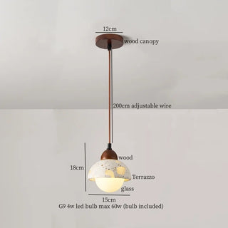 Celako™ Lapideon Pendant Light | Marble Kitchen Island Lighting