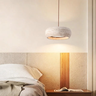 Celako™ Calcaris Pendant Light | Yellow Travertine Kitchen Island Lighting