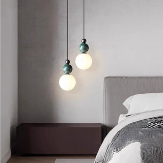 Celako™ Pallina Pendant Light | Marble Dining Room Lighting