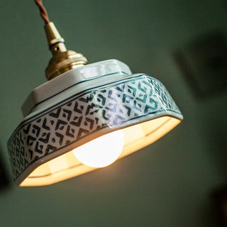 Celako™ Verdant Pendant Light | Ceramic Dining Room Lighting