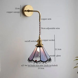 Celako™ Aurilia Wall Light | Glass Vintage Living Room Lighting
