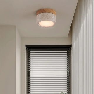 Celako™ Aurolith Ceiling Light | Yellow Travertine Kitchen Island Lighting