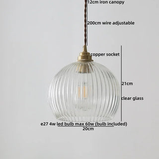 Celako™ Orolis Pendant Light | Glass Nordic Minimalism