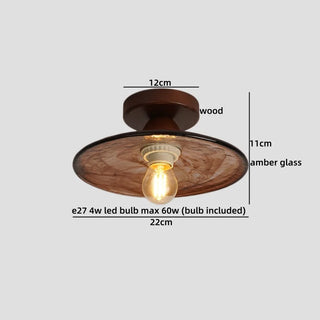 Celako™ Vitrius Ceiling Light | Glass Vintage Lighting