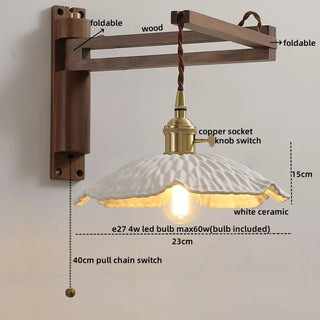 Celako™ Vitrelia Wall Light | Glass Modern Style