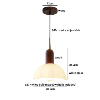 Celako™ Opalia Pendant Light | Glass Dining Room Lighting