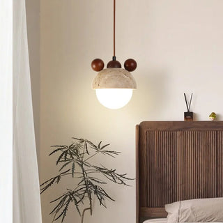 Celako™ Aurepetra Pendant Light | Yellow Travertine Nordic Minimalism