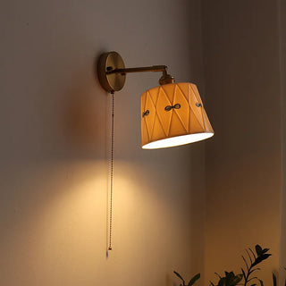 Celako™ Cuprica Wall Light | Ceramic Bedroom Lighting