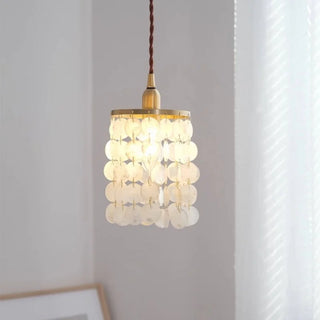 Celako™ Nacreous Pendant Light | Shell Fragment Kitchen Island Lighting