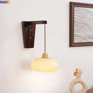 Celako™ Walura Wall Light | Glass Bedroom Lighting