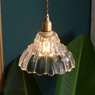 Celako™ Claritas Pendant Light | Clear Glass Japan Vintage