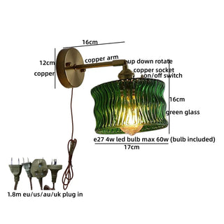 Celako™ Akagane Wall Light | Glass Japan Style