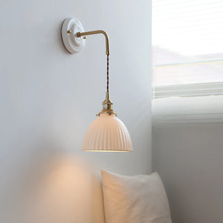 Celako™ Ceralux Wall Light | Ceramic Bedroom Lighting