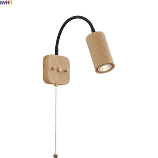Celako™ Ashera Wall Light | Ash Wood Entryway Lighting