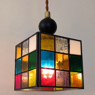 Celako™ Lumera Pendant Light | Colorful Glass Bedroom Lighting