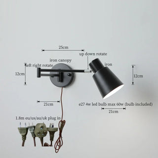 Celako™ Nerova Wall Light | Iron Modern Style Living Room Lighting