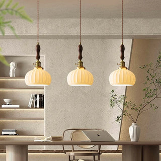 Celako™ Kamori Pendant Light | Ceramic Japan Style Bedroom Lighting
