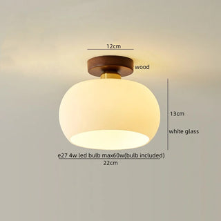 Celako™ Albore Ceiling Light | Wood Dining Room Lighting