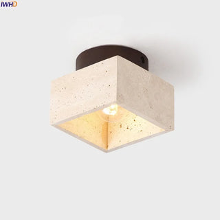 Celako™ Auriena Ceiling Light | Yellow Travertine Kitchen Island Lighting