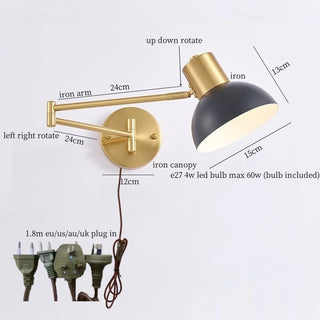 Celako™ Linevo Wall Light | Iron Contemporary Bedroom Lighting