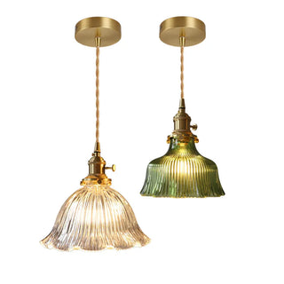 Celako™ Vitova Pendant Light | Polished Copper Bedroom Lighting