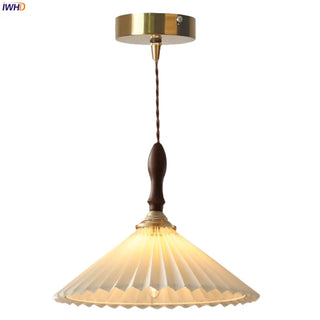 Celako™ Plissaro Pendant Light | Fabric Living Room Lighting