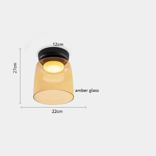 Celako™ Ambrise Pendant Light | Glass Dining Room Lighting