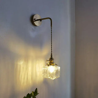 Celako™ Vitreous Wall Light | Copper Glass Vintage Living Room Lighting