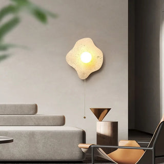 Celako™ Sabienna Wall Light | Yellow Travertine Living Room Lighting