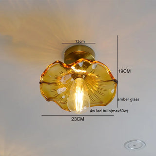 Celako™ Viridis Ceiling Light | Glass Living Room Lighting
