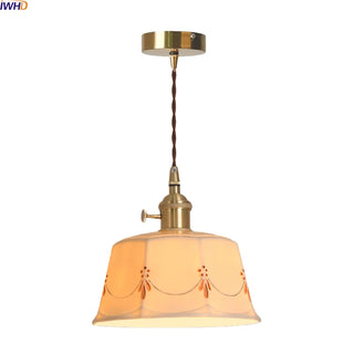 Celako™ Yakimono Pendant Light | Ceramic Japan Vintage Kitchen Island Lighting