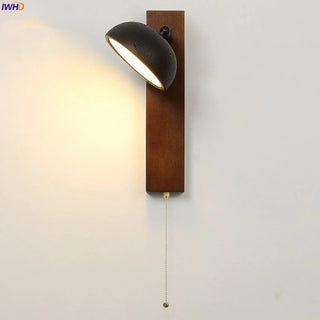 Celako™ Neropetra Wall Light | Black Travertine Bedroom Lighting