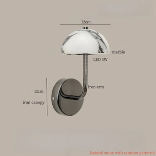 Celako™ Marbreon Wall Light | Marble Bedroom Lighting