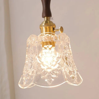 Celako™ Lumivera Pendant Light | Clear Glass French Vintage Bedroom Lighting