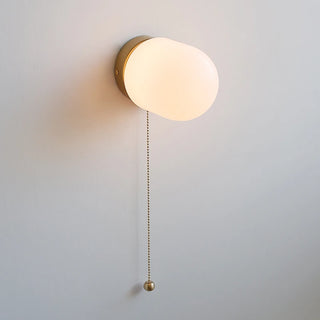 Celako™ Opalina Wall Light | Glass Bedroom Lighting