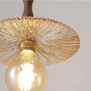 Celako™ Aurigla Pendant Light | Glass Copper Dining Room Lighting