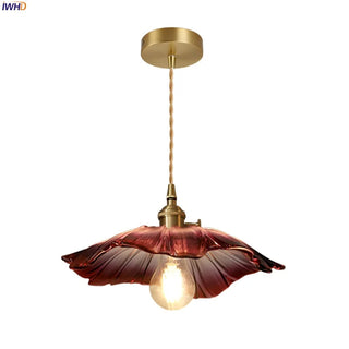 Celako™ Ametrine Pendant Light | Purple Glass Living Room Lighting