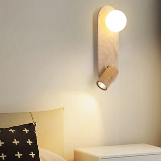 Celako™ Traverno Wall Light | Yellow Travertine Kitchen Island Lighting