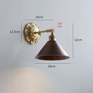 Celako™ Cavara Wall Light | Copper Living Room Lighting
