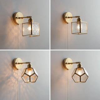 Celako™ Aurene Wall Light | Glass Living Room Lighting