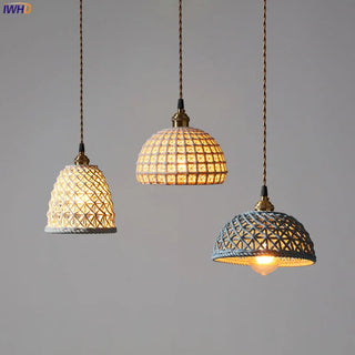 Celako™ Lumia Pendant Light | Ceramic Bedroom Lighting