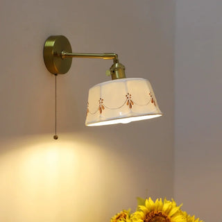 Celako™ Gresio Wall Light | Ceramic Bedroom Lighting