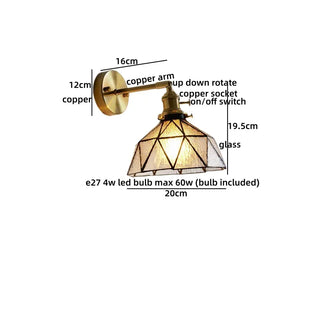 Celako™ Petalo Wall Light | Glass Bedroom Lighting