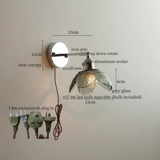 Celako™ Vitraline Wall Light | Glass Modern Style Bedroom Lighting