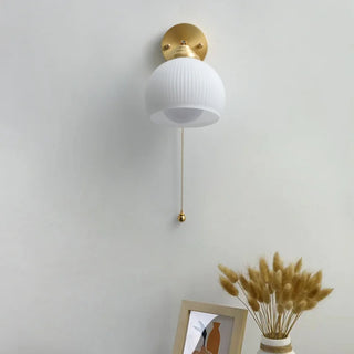 Celako™ Opura Wall Light | Copper Bedside Lighting